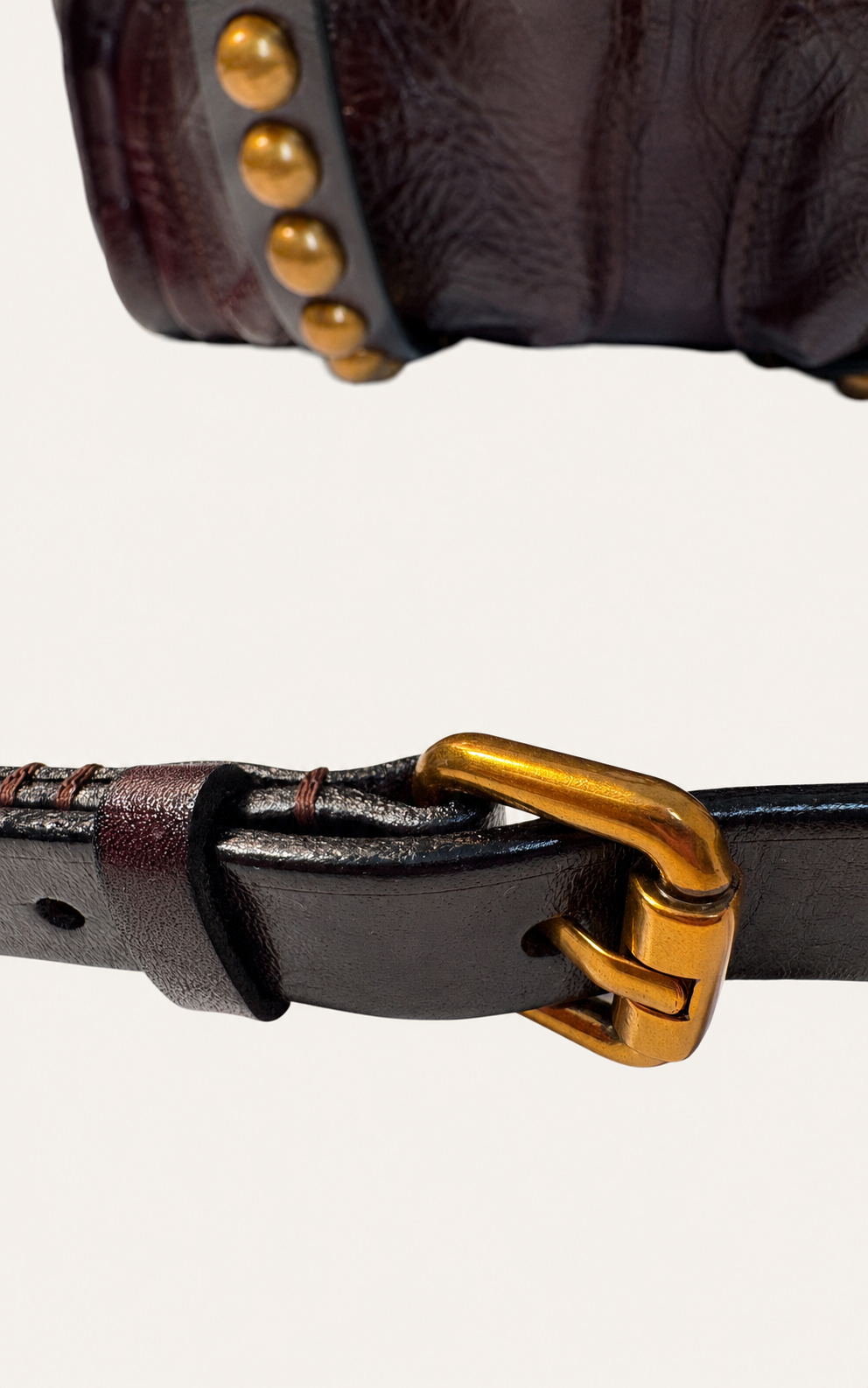 The Manzanita Full-Grain Leather Utility Satchel — Oxblood