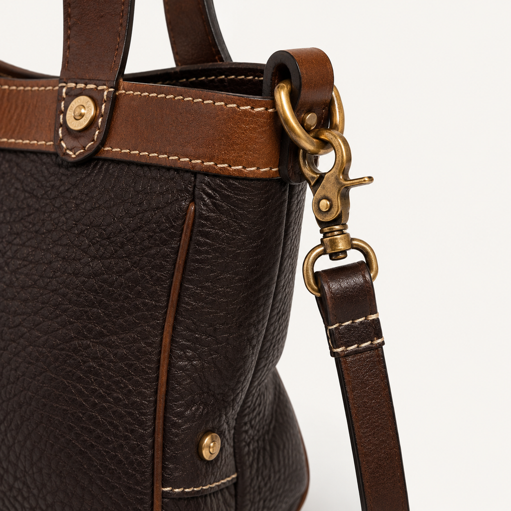 Heritage Full-Grain Leather Crossbody Tote Bag – ARBOR & GRAIN