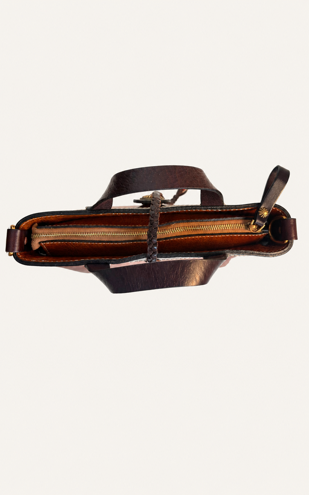 The Juniper Full-Grain Leather Convertible Tote