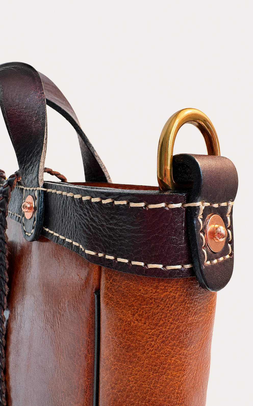 The Juniper Full-Grain Leather Convertible Tote