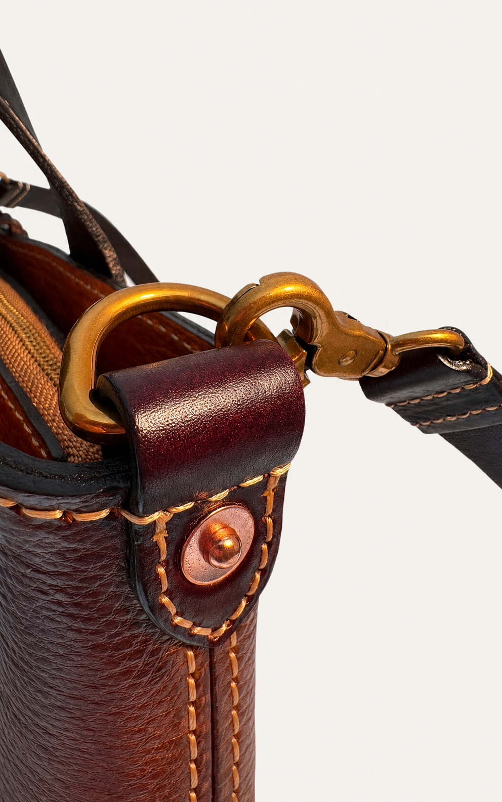 The Juniper Full-Grain Leather Convertible Tote