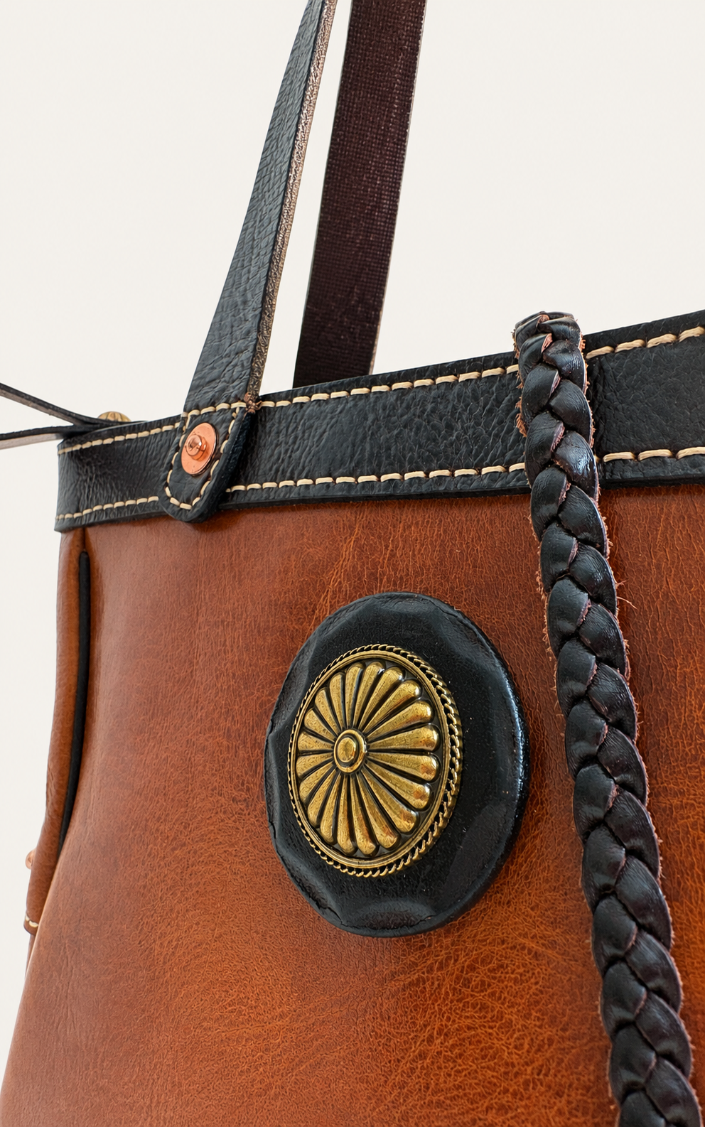 The Juniper Full-Grain Leather Convertible Tote