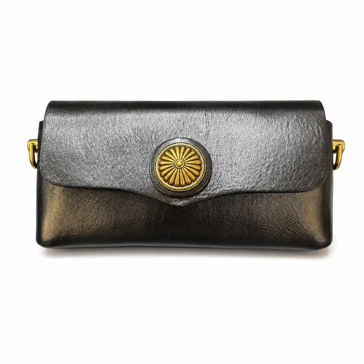Vintage Leather Phone Crossbody Bag