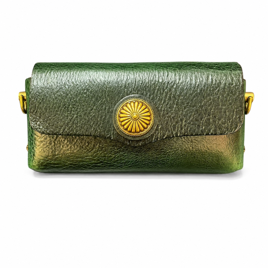 Vintage Leather Phone Crossbody Bag