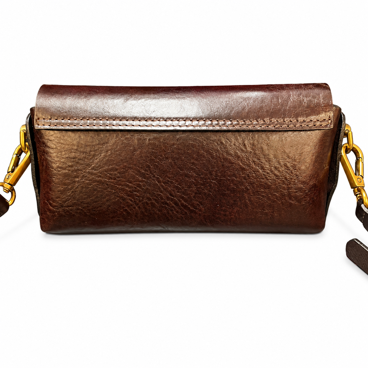 Vintage Leather Phone Crossbody Bag