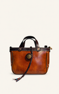 Heritage Full-Grain Leather Crossbody Tote Bag – ARBOR & GRAIN